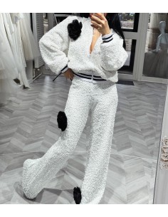 Cya Set catifea cu paiete