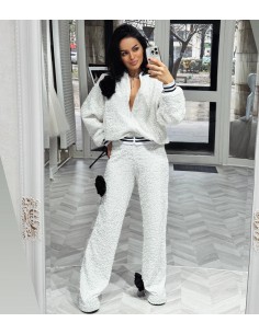 Cya Set catifea cu paiete 2