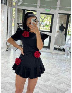 Marseille red roses Set 2