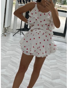 Heart set din muselina 2