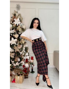 Fusta carouri cu corset