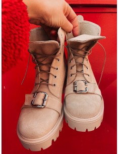 Bocanci piele naturala Pas 2