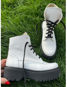 Bocanci piele White Bi 2