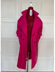 Fucsia Coat 2